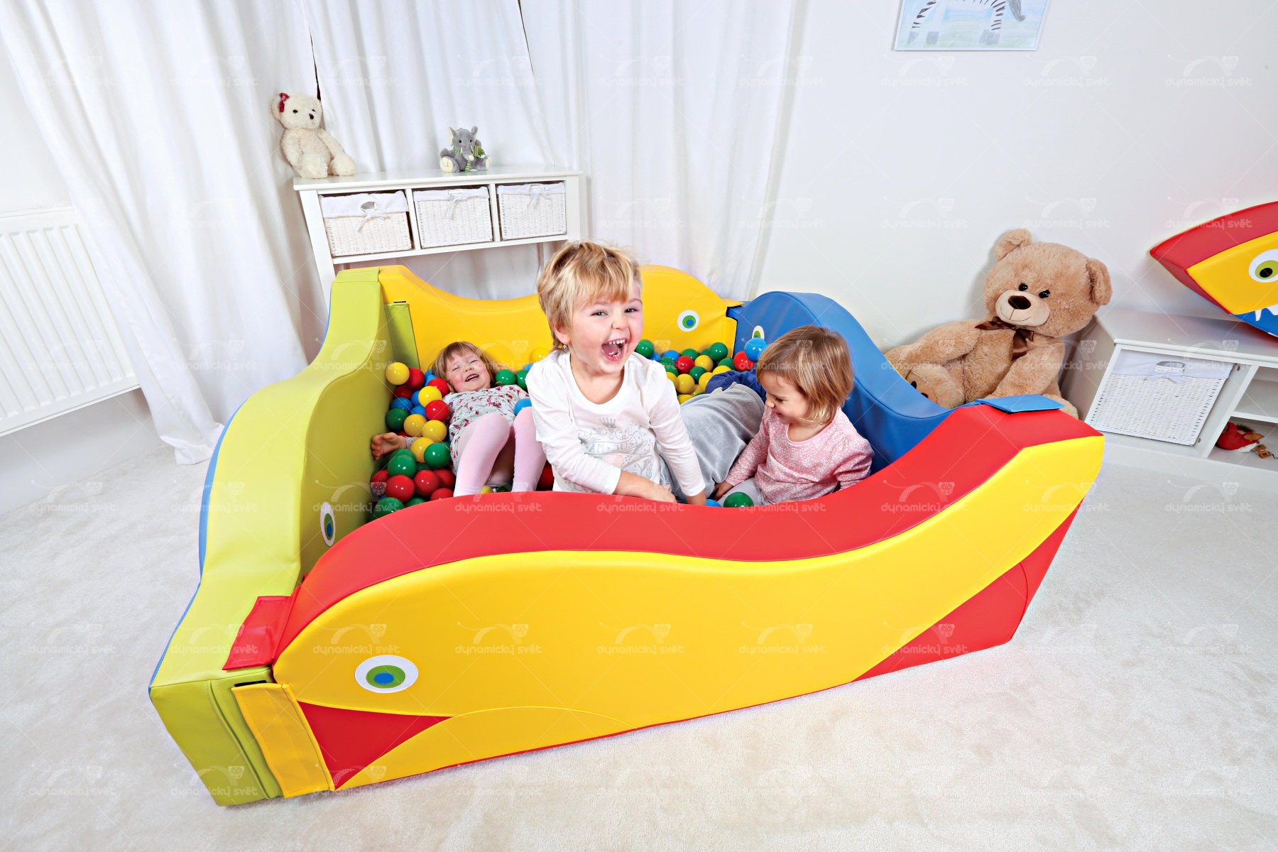 Míčky do bazénu 7 cm, 500 ks baleni