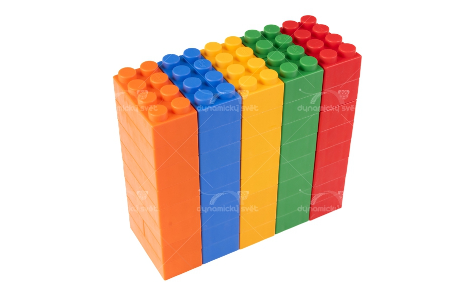 Obrázek: Měkká stavebnice PLUMP velká, 60 ks