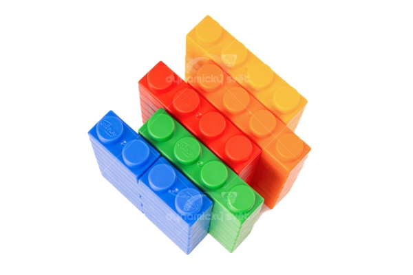 Měkká stavebnice PLUMP malá, 60 ks