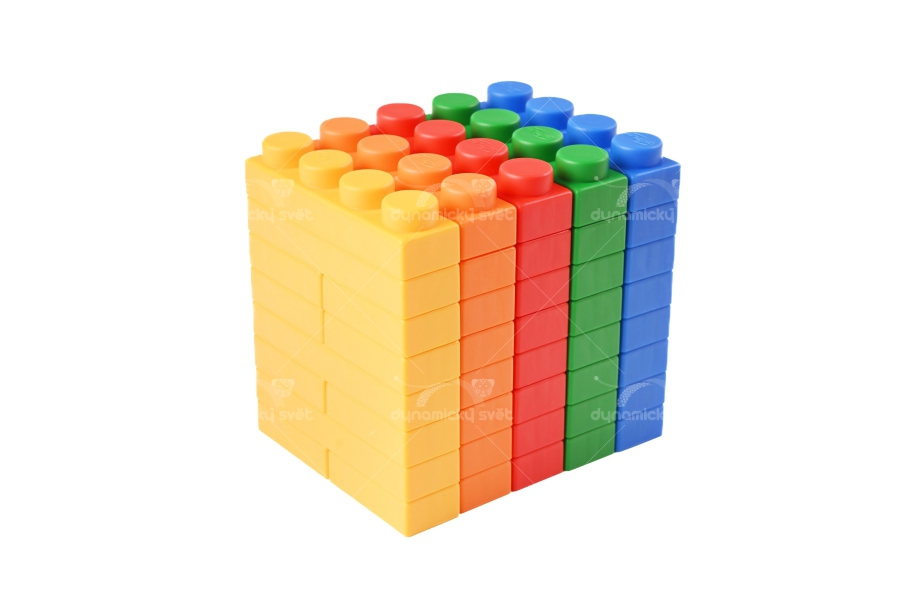 Obrázek: Měkká stavebnice PLUMP malá, 60 ks