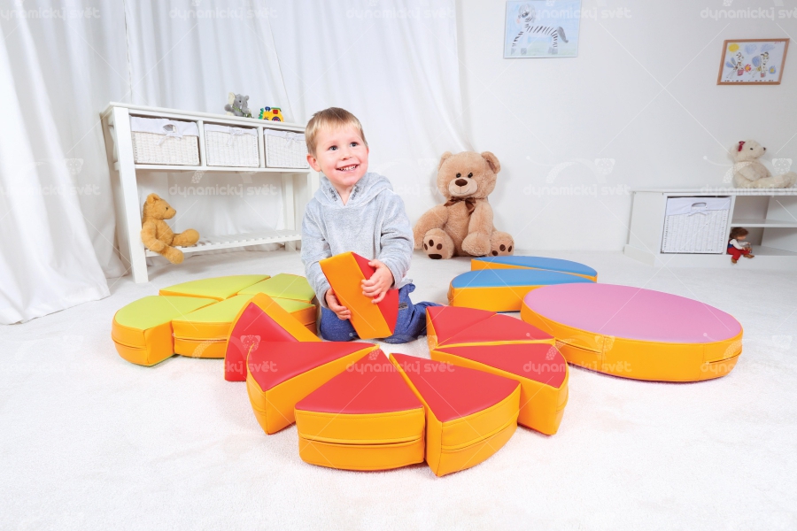 Obrázek: Montessori Koláče - molitanová stavebnice