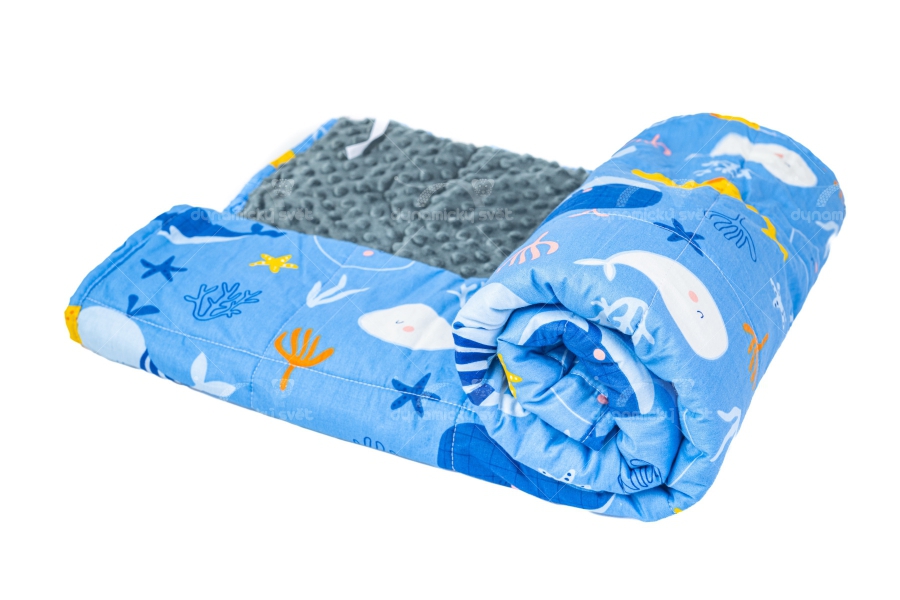 Obrázek: Zklidňující zátěžová deka