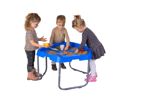 Obrázek: Šestihranný pracovní stůl